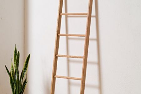 Perchero madera escalera