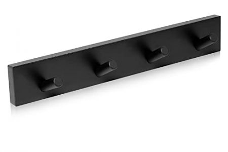 Perchero madera negro