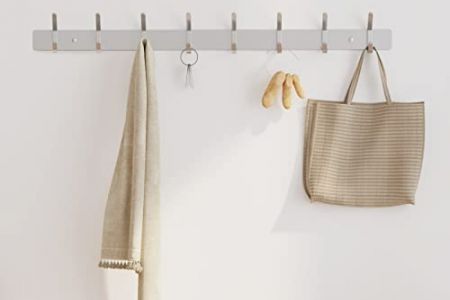 Perchero pared acero