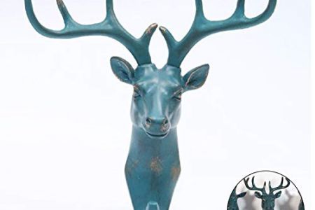 Perchero pared animal