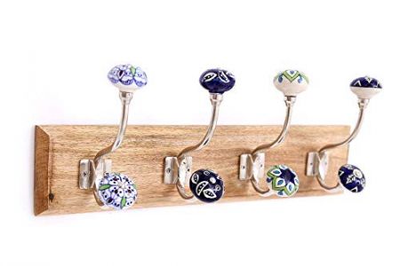 Perchero pared cerámica