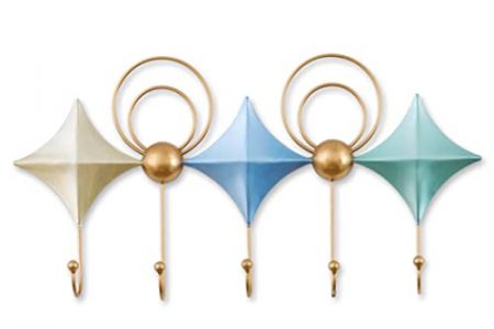 Perchero pared forja