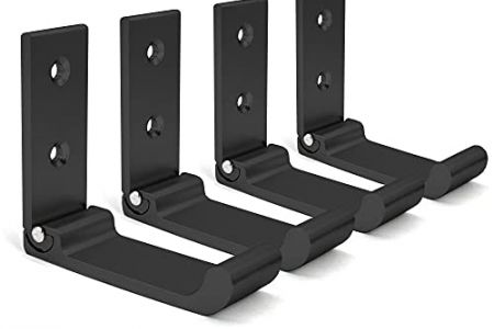 Perchero pared ganchos plegables