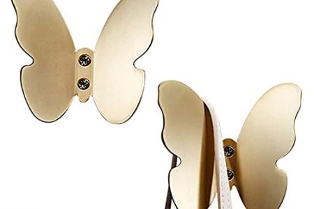 Perchero pared mariposa