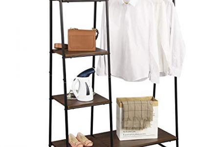 Perchero pie estante