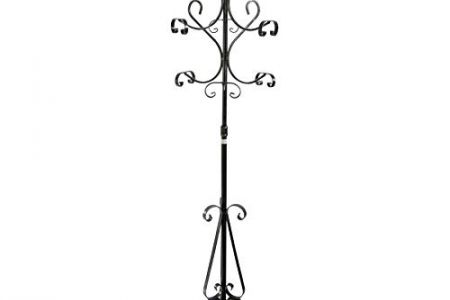 Perchero pie hierro forjado
