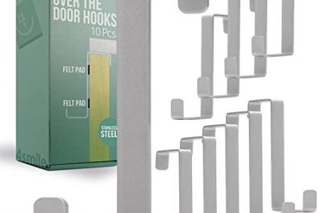 Perchero puerta plástico