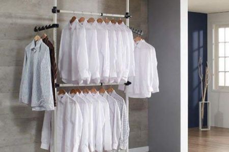 Perchero telescopico