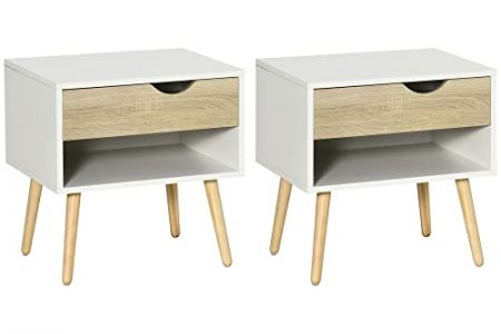 Set mesitas de noche dormitorio