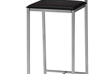 Taburete alto acolchado