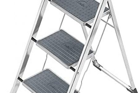 Taburete aluminio 3 peldaños