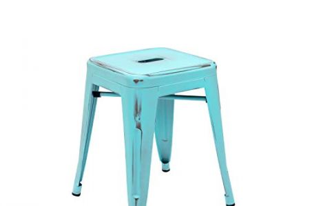 Taburete bajo vintage