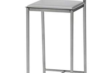Taburete cocina gris