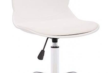 Taburete con ruedas gris