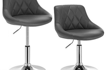 Taburete giratorio con respaldo