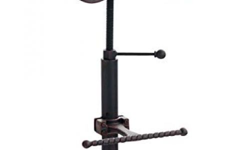 Taburete industrial bronce