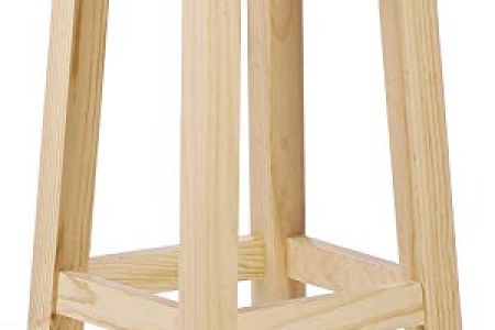 Taburete madera alto