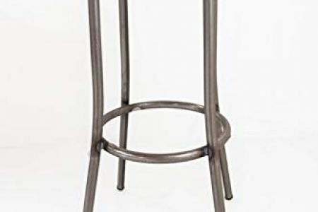 Taburete madera metal