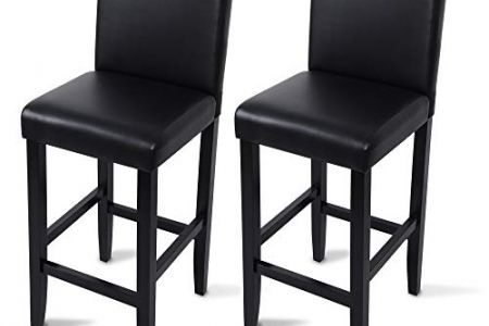 Taburete medio con respaldo