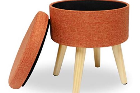 Taburete naranja
