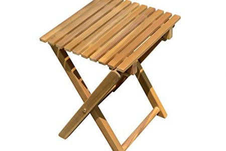 Taburete plegable madera