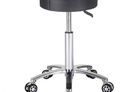 Taburete regulable con ruedas