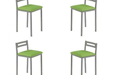 Taburete verde cocina