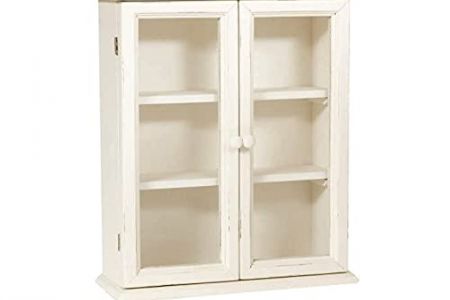 Vitrina blanca colgar