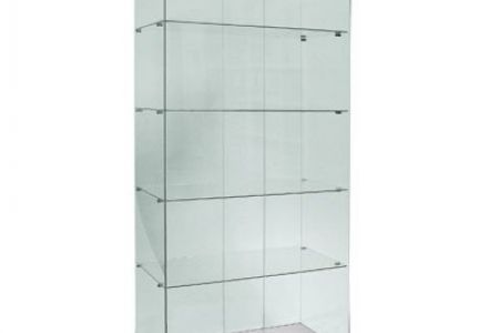 Vitrina expositor de cristal