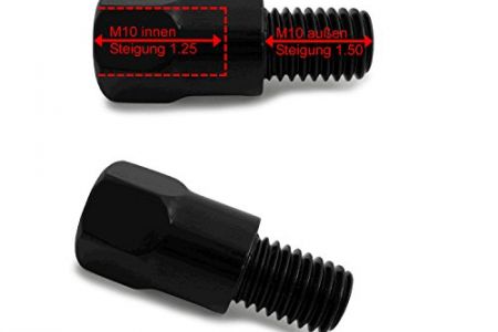 Adaptador espejo moto