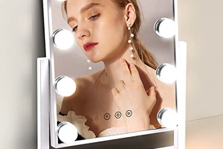 Espejo con luces maquillaje