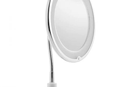 Espejo de aumento con luz led