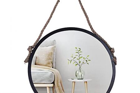 Espejo redondo cuerda
