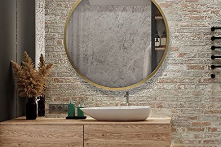 Espejo redondo grande