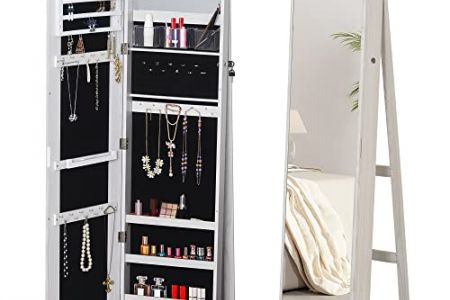 Joyero espejo de pie