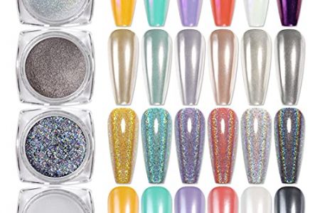 Uñas espejo polvos