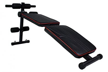 Banco de abdominales plegable