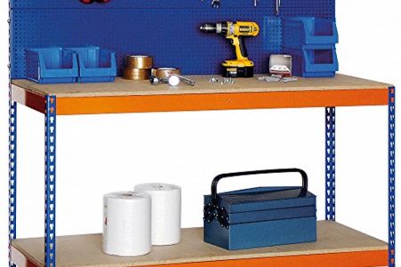 Banco de trabajo metálico