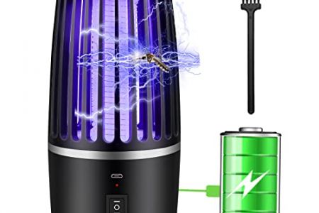 Lampara antimosquitos exterior solar