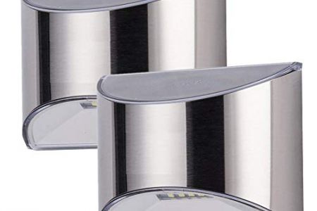 Lampara exterior acero inoxidable