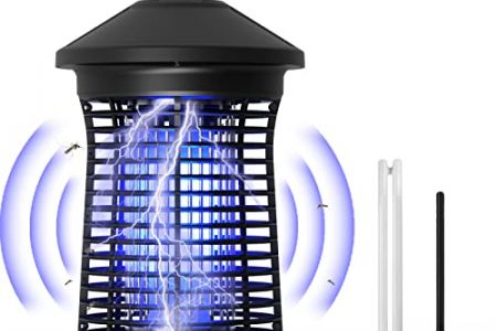 Lampara exterior antimosquitos