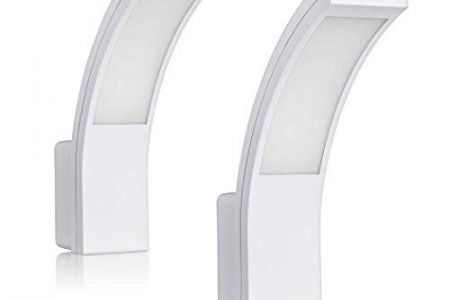 Lampara exterior blanca