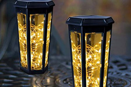 Lampara exterior colgada