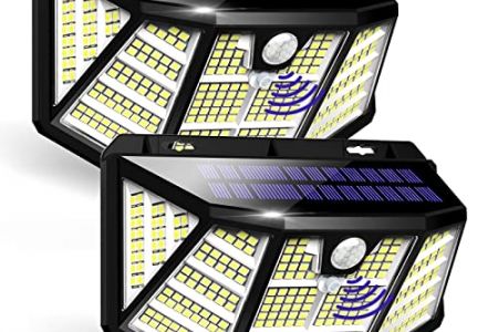 Lampara exterior led solar