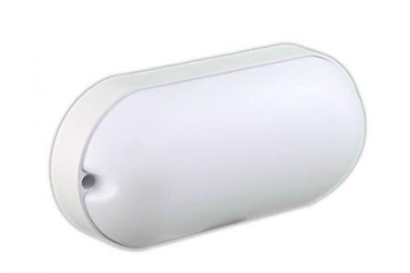 Lampara exterior ovalada