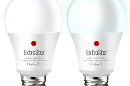 Lampara exterior sensor crepuscular