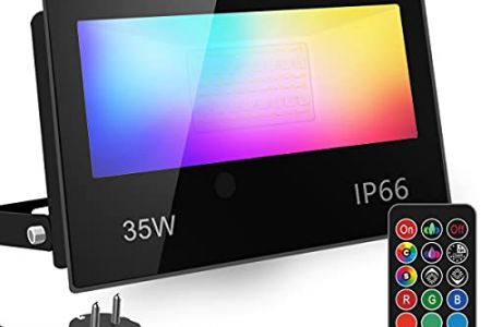 Lampara led rgb exterior