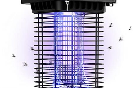 Lampara solar antimosquitos exterior