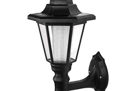 Lampara solar exterior decorativa