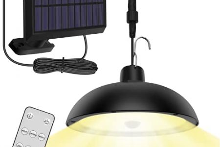 Lampara solar exterior luposwiten